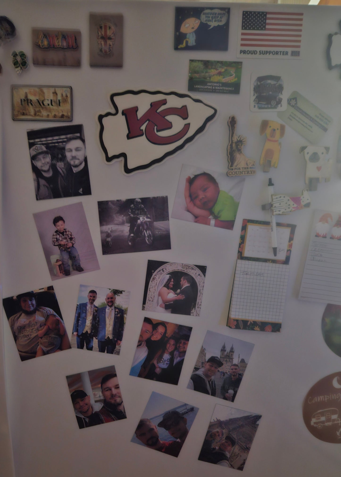 Custom Photo Flexible Magnets Set of 10