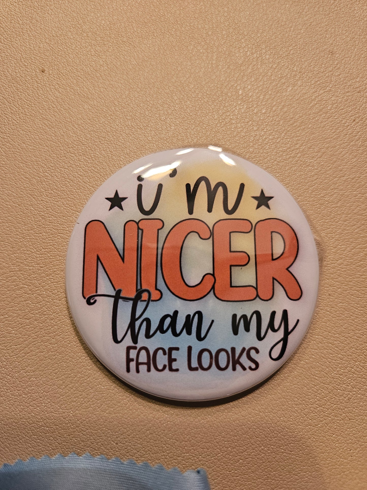 Sassy Sarcastic Round Pre-made