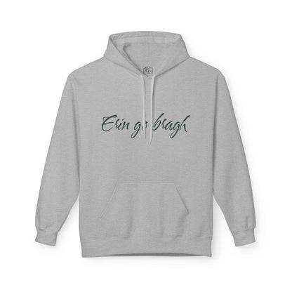 Ireland Forever Hoodie with Shamrock Design, Cozy Fleece Sweatshirt