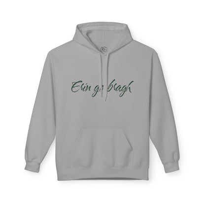 Ireland Forever Hoodie with Shamrock Design, Cozy Fleece Sweatshirt