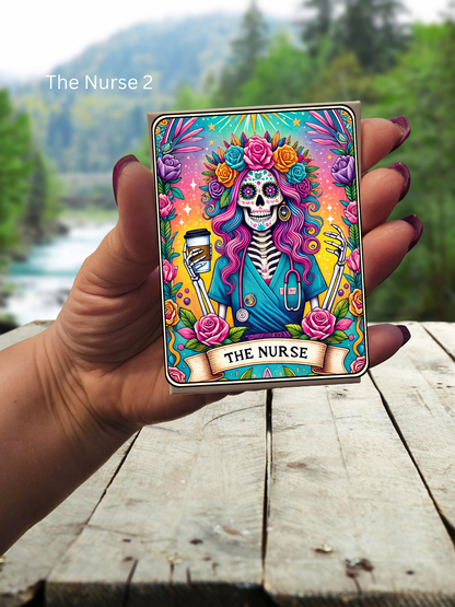 Funny Tarot Card Magnets