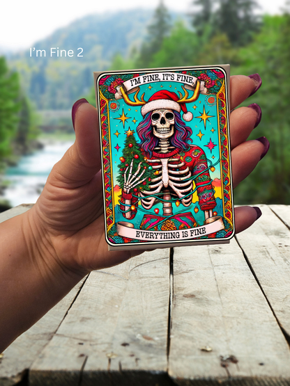 Funny Tarot Card Magnets