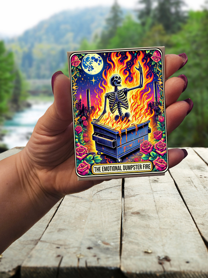 Funny Tarot Card Magnets