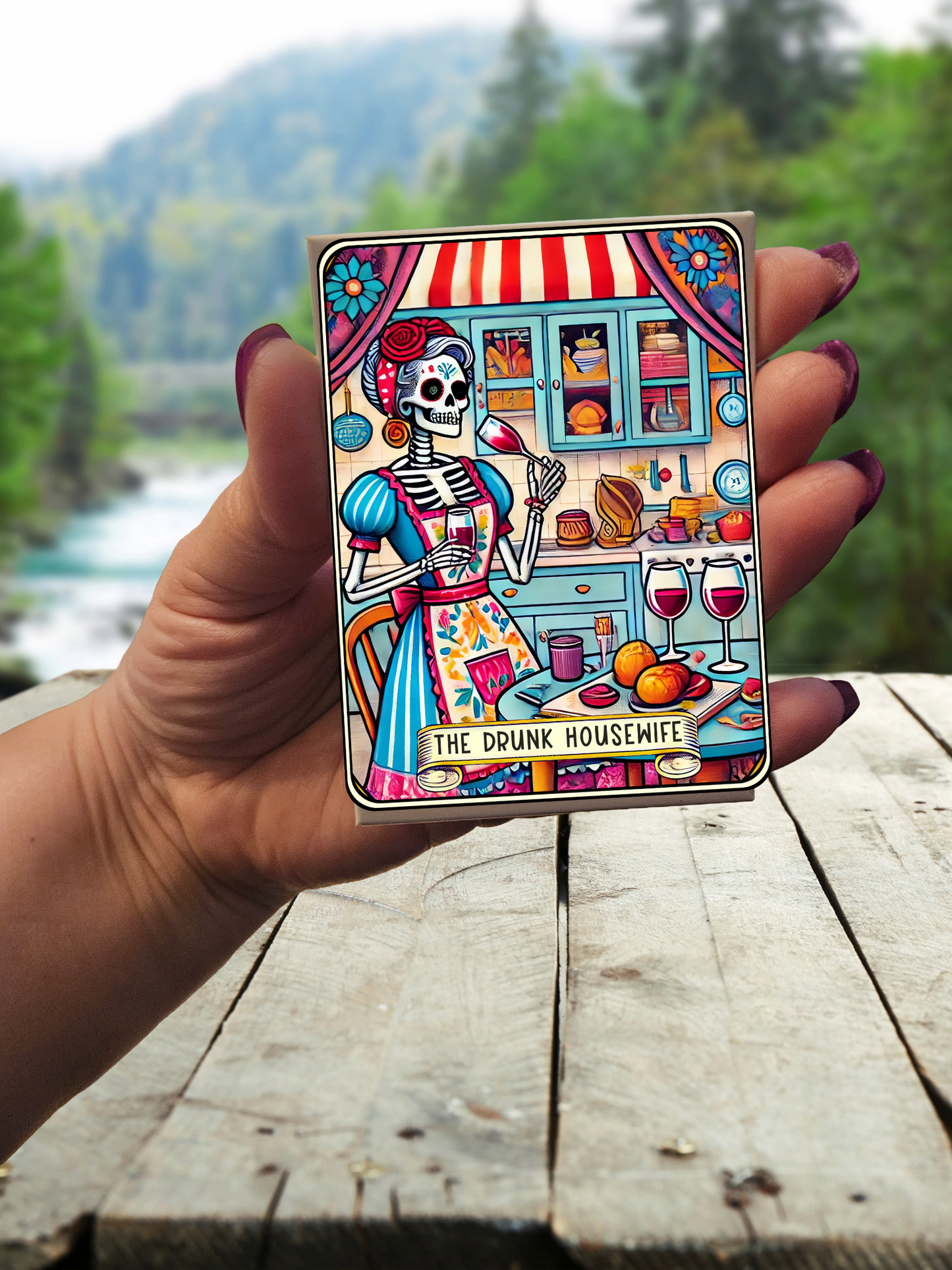 Funny Tarot Card Magnets