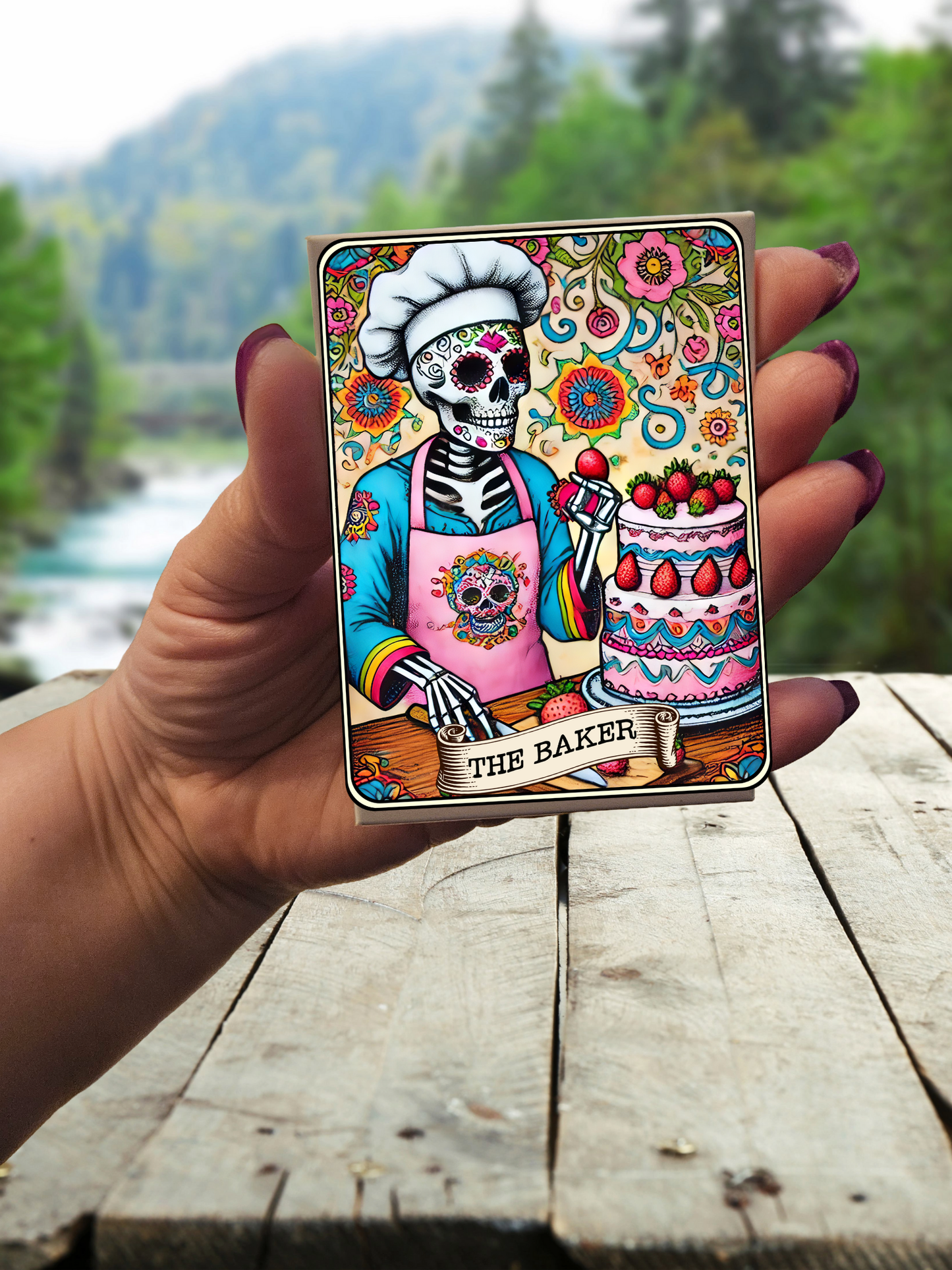 Funny Tarot Card Magnets